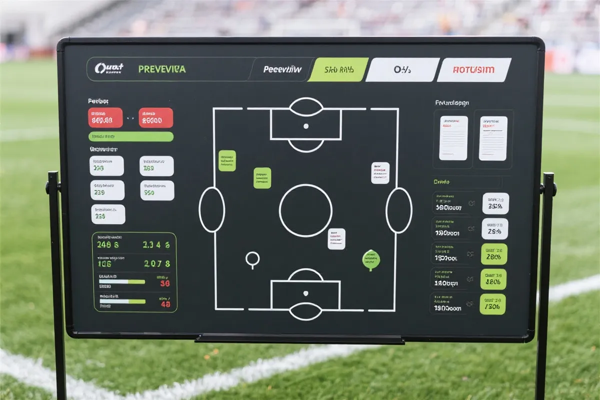 赛事分析与战术示意图